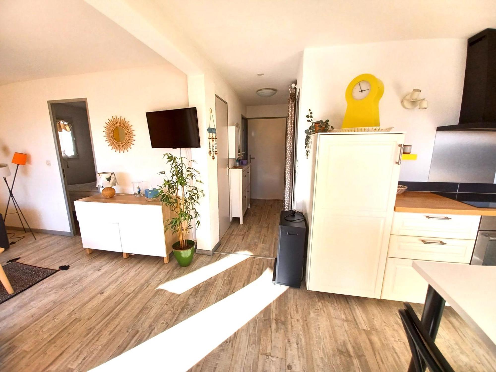 Plain-Pied Jardin 6 Personnes Clim Vue Mer Parking Wifi Terrasse Piscine Dans La Residence Saint-Pierre-la-Mer  Exterior foto